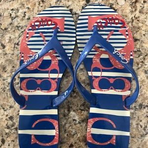 Coach flip flops